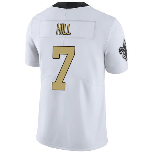 NO.Saints #7 Taysom Hill White Stitched Player Game Football Jerseys