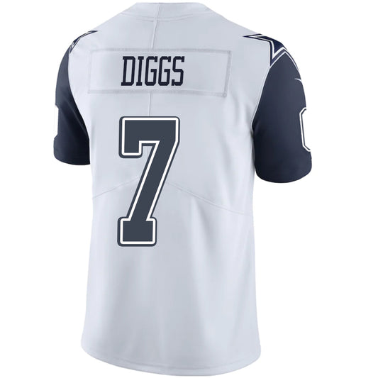 D.Cowboys #7 Trevon Diggs White Stitched Player Vapor Game Football Jerseys