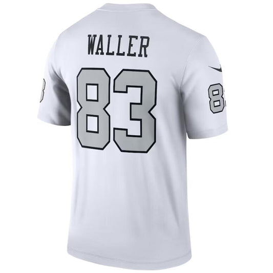 LV.Raiders #83 Darren Waller White Stitched Player Alternate Legend Football Jerseys