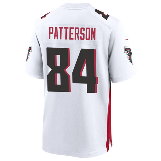 A.Falcons #84 Cordarrelle Patterson White Stitched Player Vapor Game Football Jerseys