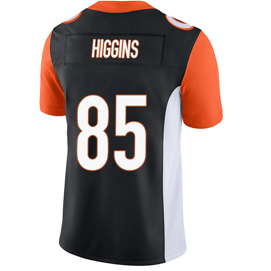 C.Bengals #85 Tee Higgins Black Stitched Player Game Football Jerseys