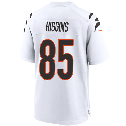 C.Bengals #85 Tee Higgins White Stitched Player Vapor Game Football Jerseys