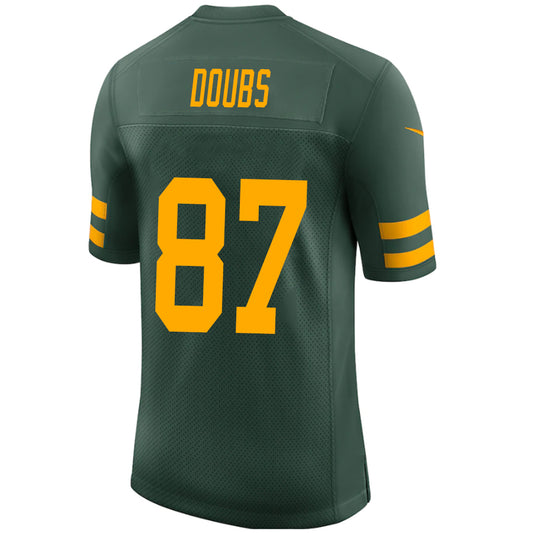 GB.Packer #87 Romeo Doubs Green Stitched Player Vapor Game Football Jerseys