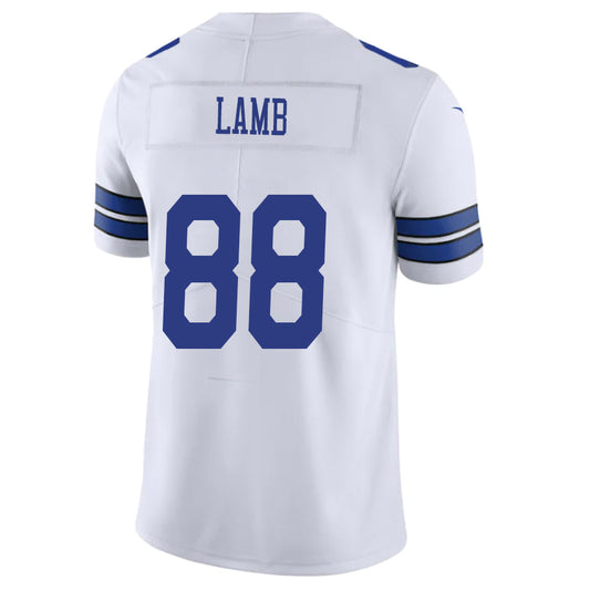 D.Cowboys #88 CeeDee Lamb white Stitched Player Game Football Jerseys