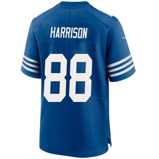 I.Colts #88 Marvin Harrison Royal Stitched Player Elite Football Jerseys