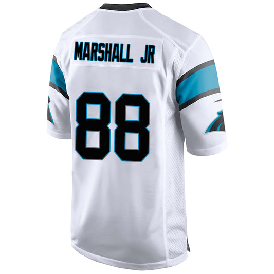C.Panthers #88 Terrace Marshall Jr White Stitched Player Game Football Jerseys