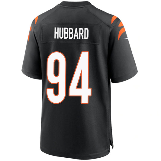 C.Bengals #94 Sam Hubbard Black Stitched Player Vapor Game Football Jerseys