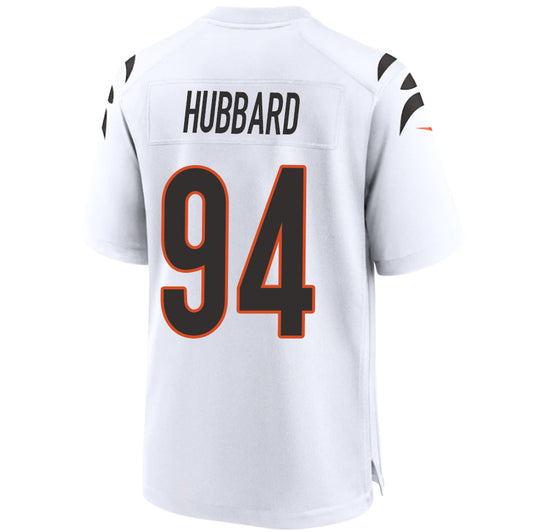 C.Bengals #94 Sam Hubbard White Stitched Player Vapor Game Football Jerseys