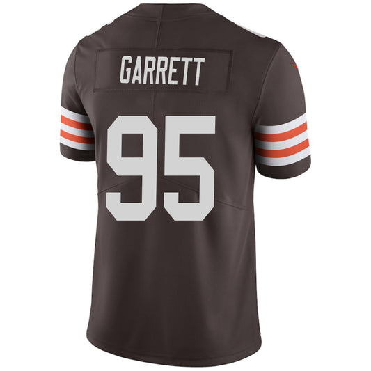 C.Browns #95 Myles Garrett Brown Stitched Player Game Football Jerseys