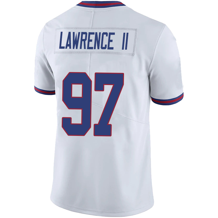 NY.Giants #97 Dexter Lawrence II White Player Game Jersey -Stitched American Football Jerseys