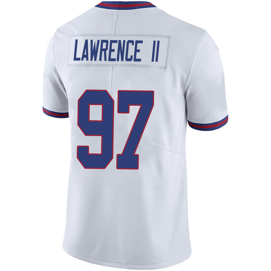 NY.Giants #97 Dexter Lawrence II White Stitched Player Vapor Game Football Jerseys