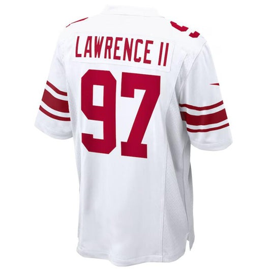 NY.Giants #97 Dexter Lawrence II White Stitched Player Game Football Jerseys