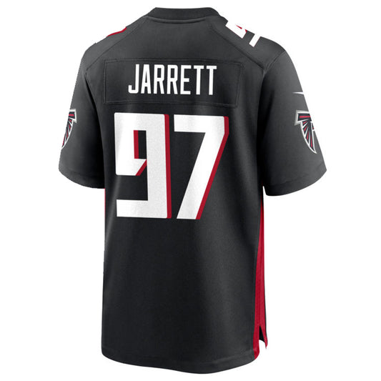 A.Falcons #97 Grady Jarrett Black Stitched Player Vapor Game Football Jerseys