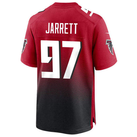 A.Falcons #97 Grady Jarrett Red Stitched Player Vapor Game Football Jerseys