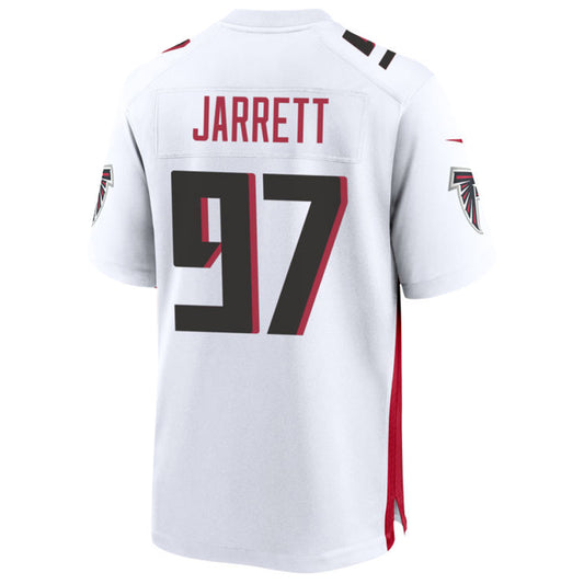 A.Falcons #97 Grady Jarrett White Stitched Player Vapor Game Football Jerseys