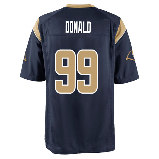 LA.Rams #99 Aaron Donald Navy Stitched Player Game Football Jerseys