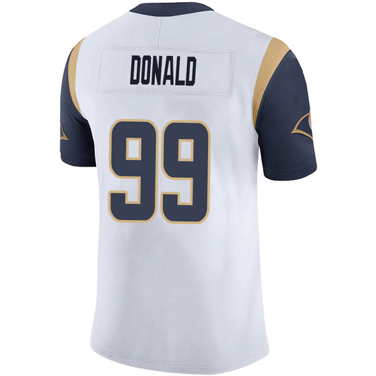 LA.Rams #99 Aaron Donald White Stitched Player Game Football Jerseys