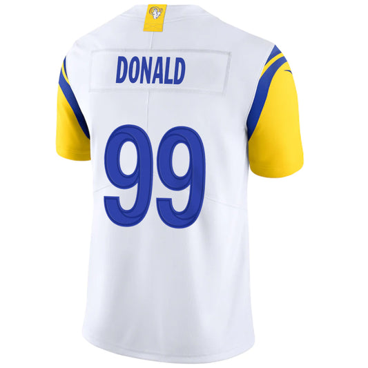 LA.Rams #99 Aaron Donald White Stitched Player Vapor Game Football Jerseys
