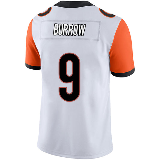 C.Bengals #9 Joe Burrow White Stitched Player Game Football Jerseys