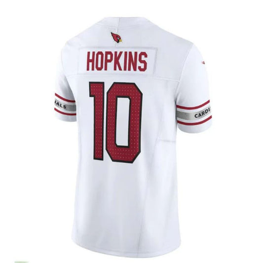 A.Cardinals #10 DeAndre Hopkins Game Player Jersey - White Stitched American Football Jerseys