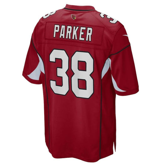 A.Cardinal #38 Steven Parker Cardinal Game Player Jersey Stitched American Football Jerseys