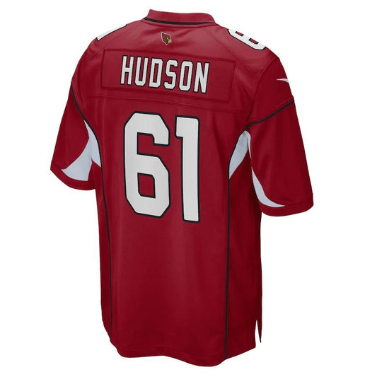 A.Cardinal #61 Rodney Hudson Cardinal Player Game Jersey Stitched American Football Jerseys