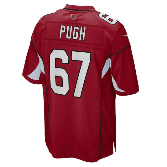 A.Cardinal #67 Justin Pugh Cardinal Player Game Jersey Stitched American Football Jerseys