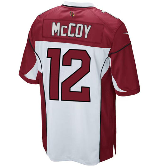 A.Cardinals 12# Colt McCoy White Player Jersey Alternate Game Jersey