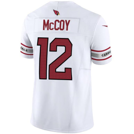 A.Cardinals 12# Colt McCoy White Player Jersey Game Football Jersey