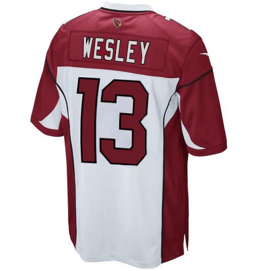 A.Cardinals #13 Antoine Wesley White Player Jersey Alternate Game Jersey