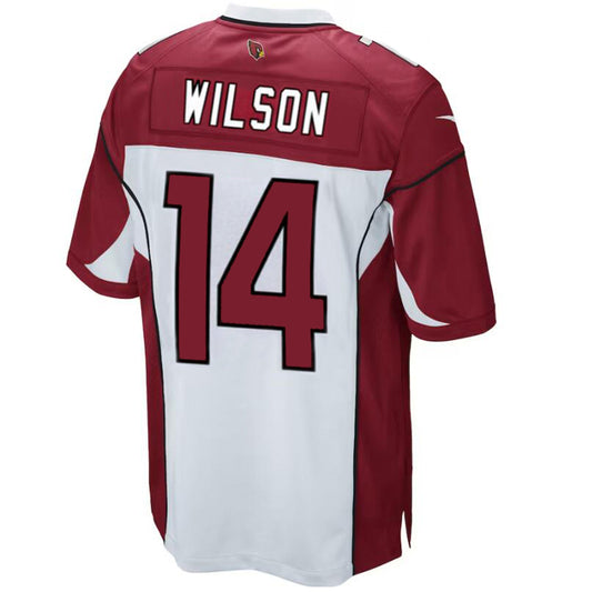 A.Cardinals #14 Michael Wilson White Player Jersey Alternate Game Jersey