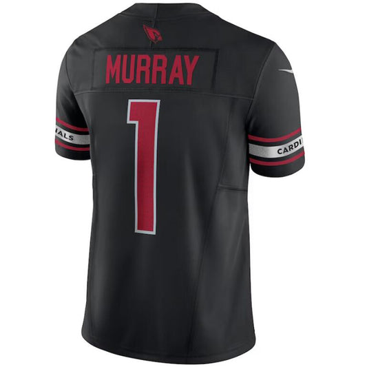 A.Cardinals #1 Kyler Murray Black Vapor F.U.S.E. Limited Football Jerseys