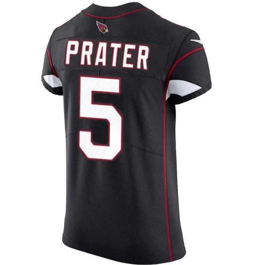A.Cardinals #5 Matt Prater Black Player Jersey Vapor Untouchable Elite Jersey