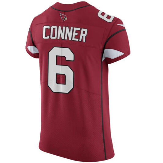 A.Cardinals #6 James Conner Cardinal Player Jersey Elite Football Jersey
