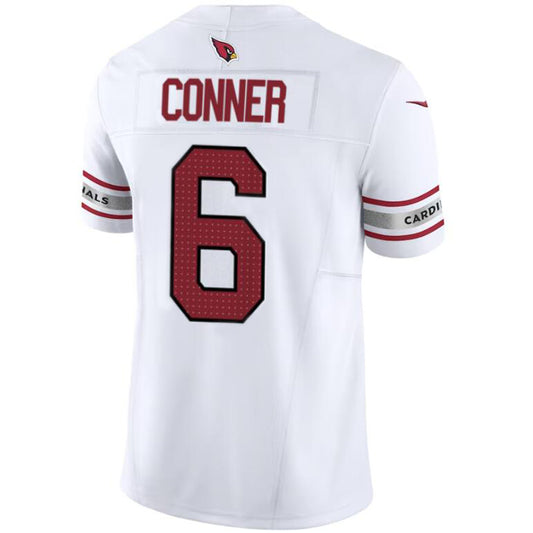 A.Cardinals #6 James Conner White Player Jersey Game Jerseys