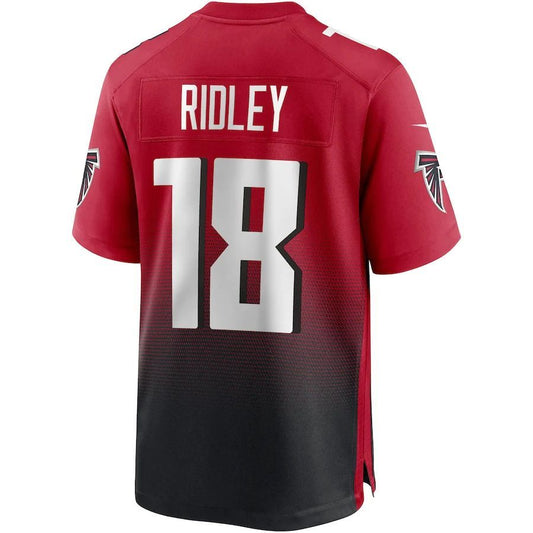 A.Falcons #18 Calvin Ridley Red Player Game Jersey Stitched American Football Jerseys