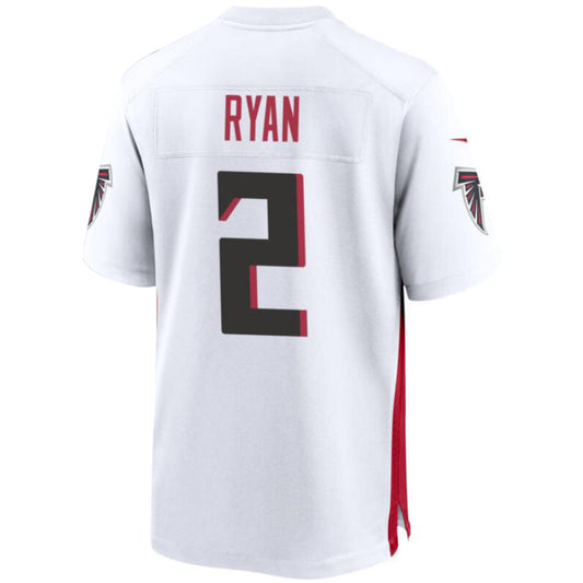 A.Falcons #2 Matt Ryan White Player Game Jersey Stitched American Football Jerseys