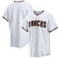 Custom Arizona Diamondbacks Home Blank Replica Jersey - White Stitches Baseball Jerseys