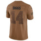 B.Bills #14 Stefon Diggs Brown 2023 Salute To Service Limited Jersey American Stitched Football Jerseys