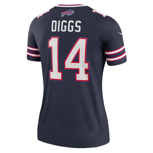 B.Bills #14 Stefon Diggs Navy Inverted Legend Player Jersey American Stitched Football Jerseys