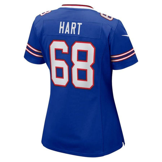 B.Bills #68 Bobby Hart Royal Game Player Jersey Stitched American Football Jerseys