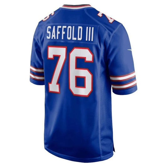 B.Bills #76 Rodger Saffold Royal Game Player Jersey American Stitched Football Jerseys
