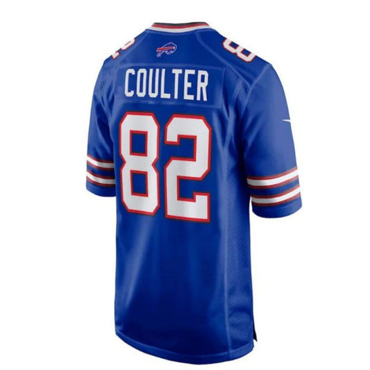 B.Bills #82 Isaiah Coulter Game Player Jersey - Royal Stitched American Football Jerseys