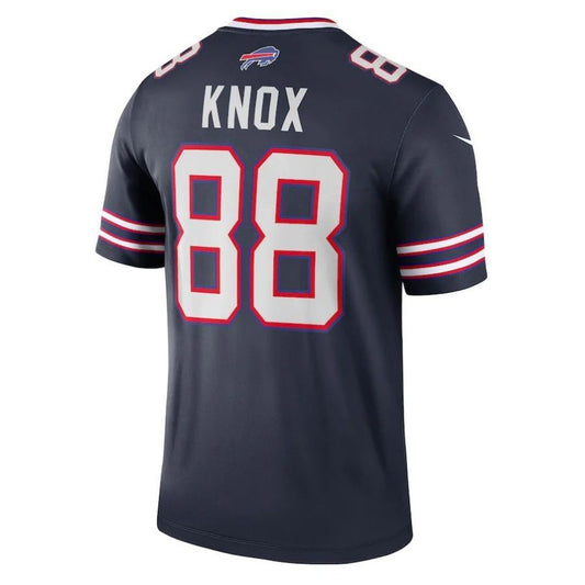 B.Bills #88 Dawson Knox Navy Player Inverted Legend Jersey Stitched American Football Jerseys