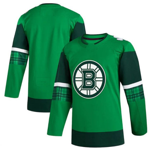 B.Bruins 2023 St. Patrick's Day Primegreen Authentic Jersey - Kelly Green Stitched American Hockey Jerseys