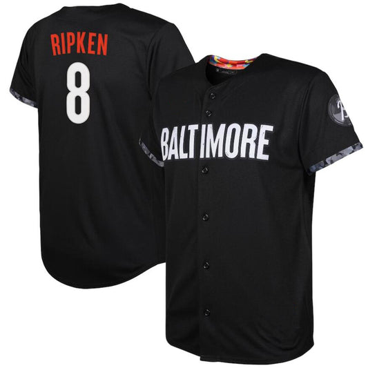Baltimore Orioles #8 Cal Ripken Player 2023 City Connect Replica Player Baseball Jerseys