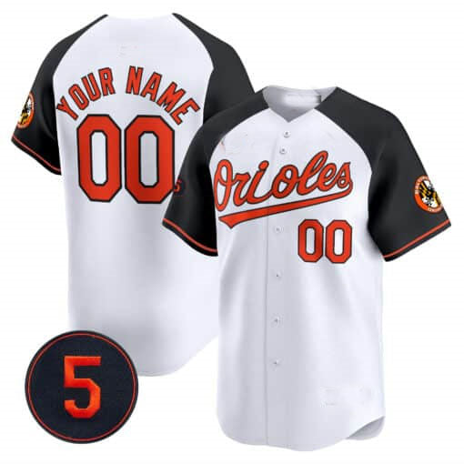 Custom B.Orioles Robinson Patch Vapor Premier Limited V2 Baseball Jerseys