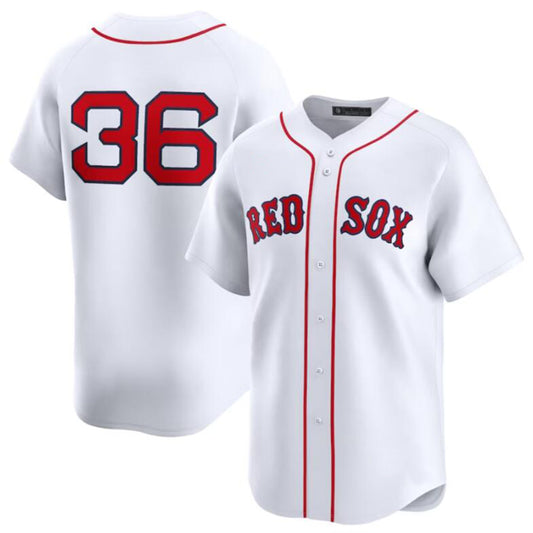 Baseball Jersey Boston Red Sox #36 Triston Casas White Home Limited Player Jersey