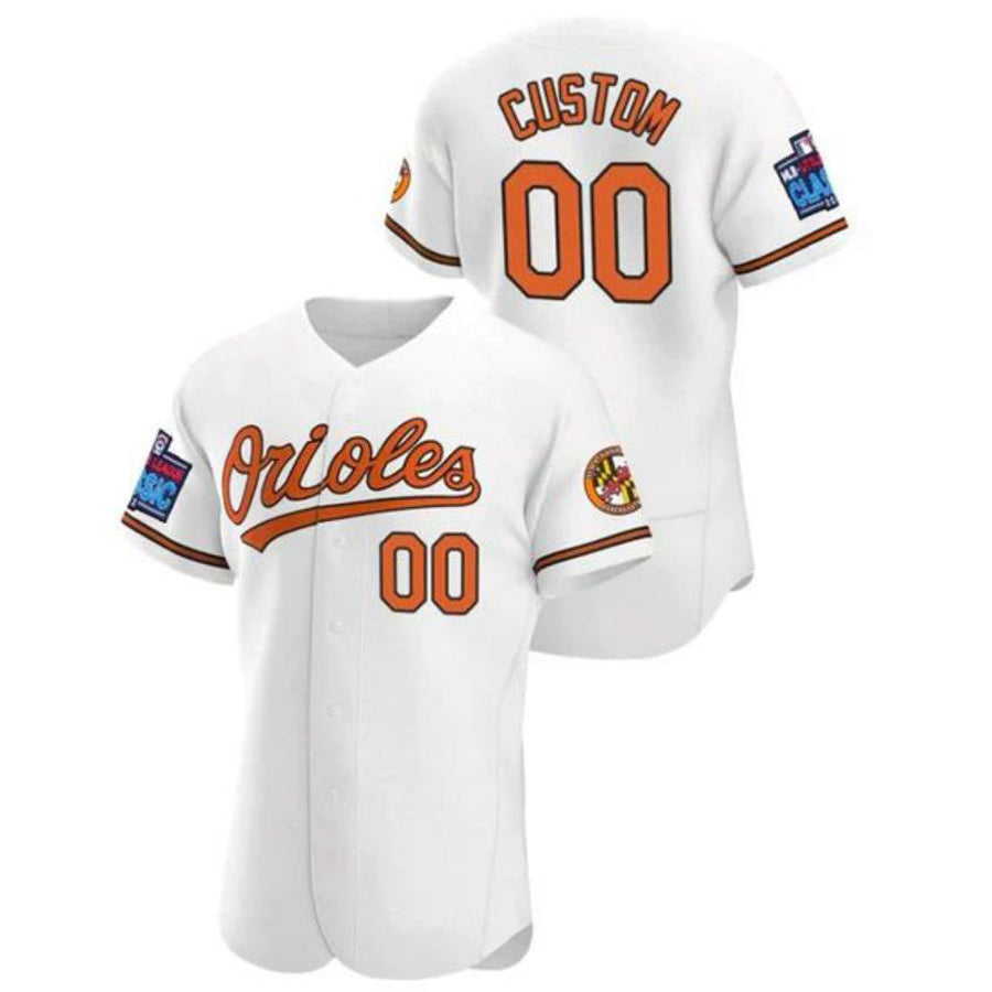 Baseball Jerseys Custom Baltimore Orioles 2022 Little League Classic White Stitched Jersey