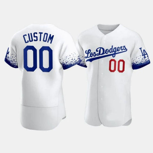 Baseball Jerseys Custom Los Angeles Dodgers Fashion White Stitched Jerseys